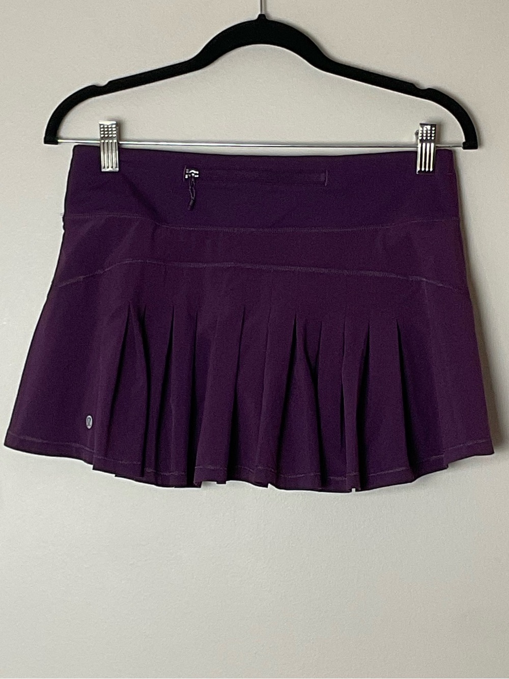 Lululemon Deep Plum Circut Breaker Pleated Skort Athletic Casual Country Club 6
